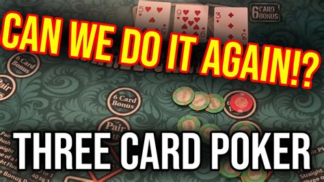 3 card poker youtube|latest live 3 card poker.